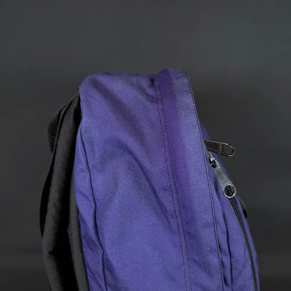 VNTG Eagle Creek Blue Black Utility Hiking Camping Backpack Travel Bag Weekender